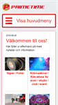 Mobile Screenshot of primetime.se