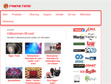 Tablet Screenshot of primetime.se